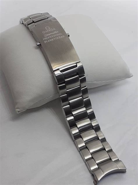 omega watch stainless steel strap|Omega Watch straps for sale.